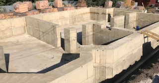 Фундамент с цокольным этажом под ключ заказать в Дубне -  фундамент цокольный этаж под ключ цена от 7124 руб за м2